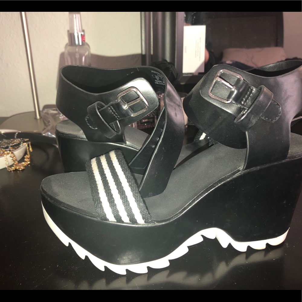 Zara Flatform Sandal Heels